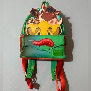 NWT Disney Lion King Loungefly Mini Backpack